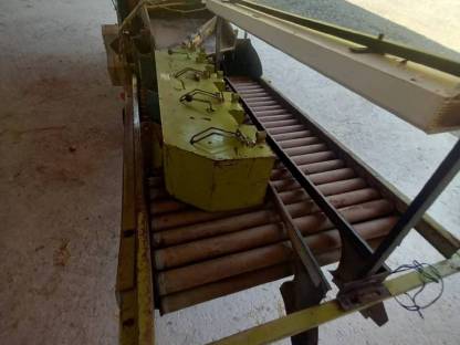 Bild 3:Kartoffelsortierer und Bürste Skals