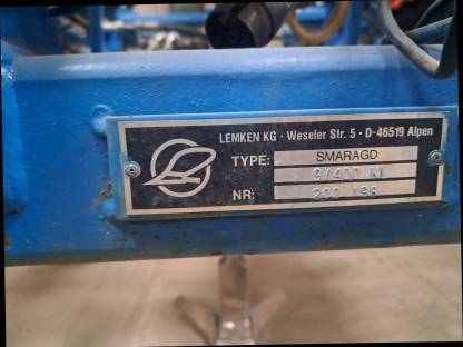 Bild 5:Lemken Smaragd 4 m