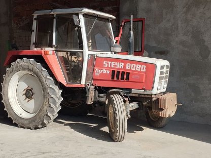 Bild 4:Steyr 8080 Hinterrad SK1
