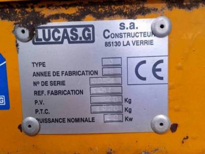 Bild 5:Verkaufe Silokamm Lucas.G Lucatronic E 2000