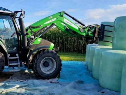 Bild 2:Maissilageballen Silomaisballen Maisballen