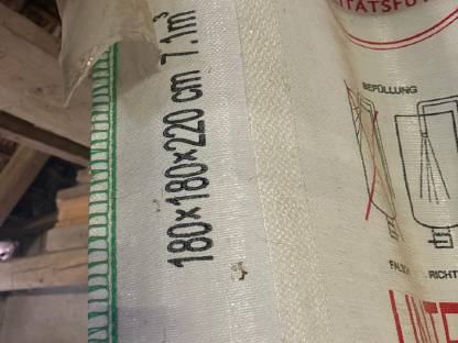 Bild 3:Futtersack 3 t