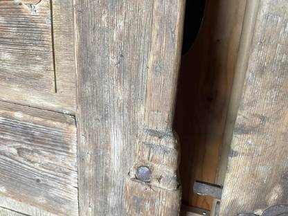 Bild 8:Holztor uralt