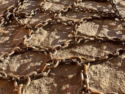 Bild 2:Netz Schneeketten Pewag