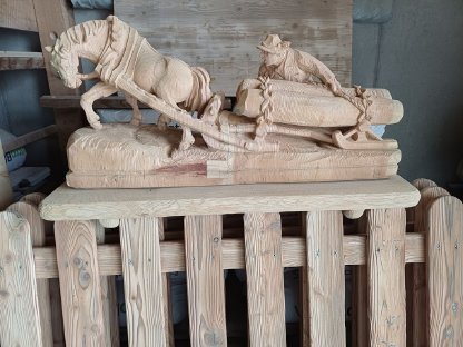 Holzfigur