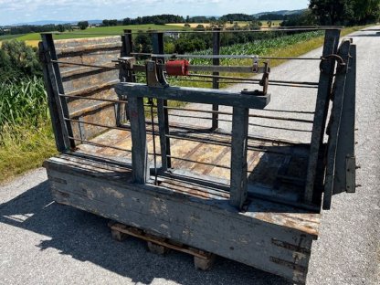 Viehwaage voll funktionsfähig – bis 1.200 kg Tragkraft