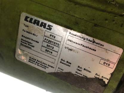 Bild 4:Claas Disco 3200f Profil