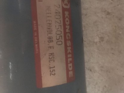 Bild 4:Kongskilde KSC152 Getreideschnecke/Förderschnecke