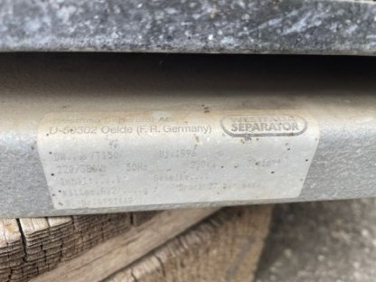 Bild 2:Kühlaggregat Westfalia T 150