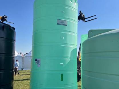 Gülletank, Flüssigdüngertankanlage 22.000 l für ASL und AHL