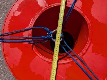 Bild 3:Zyklon für Körnergebläse