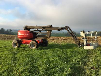 Bild 3:Vermiete Manitou Arbeitsbühne