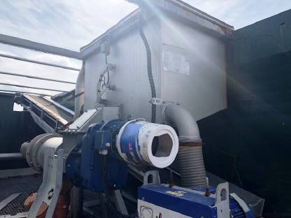 Bild 4:Separator im Container mit 32 AH Anschluss