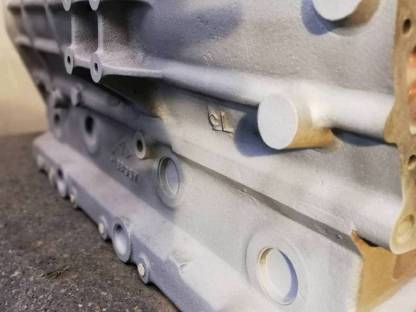 Bild 2:Sandstrahlen Trockeneisreinigen