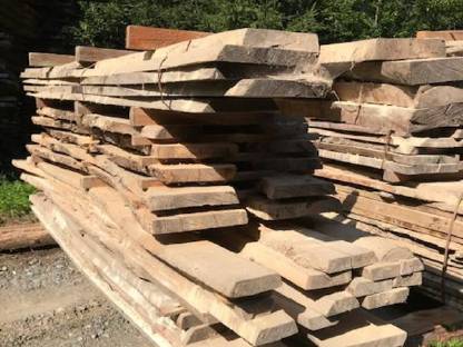 Bild 2:Hartholzpfosten lufttrocken, rustikal