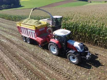 Bild 2:Transportarbeiten