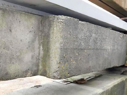 Bild 3:Betonsäule 6 Stk., 50 x 36 x 680 cm, inkl. Köcher für Stall, Halle