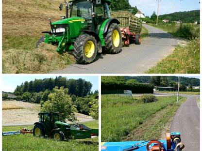 Bild 2:Professionelle Mäh- und Mulcharbeiten - Grünraumpflege