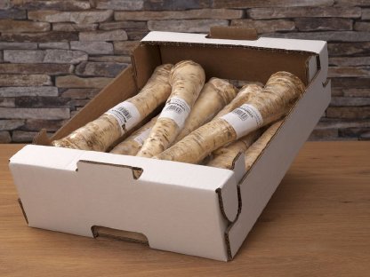 Bild 3:Kren / Meerrettich - 1. Klasse gewaschen, foliert