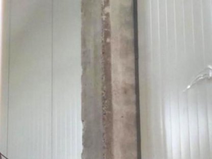 Bild 2:Betonsäule 6 Stk., 50 x 36 x 680 cm, inkl. Köcher für Stall, Halle