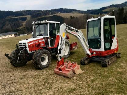 Bild 2:Baggerarbeiten