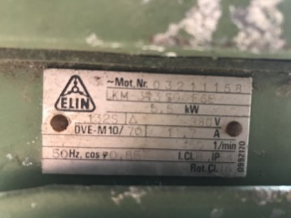 Drehstrommotor 5,5 kW 1.450 U/min 380 V