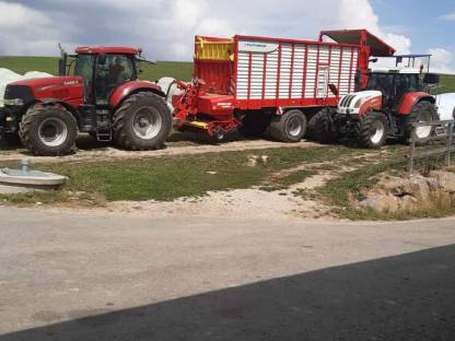 Bild 2:Erntewagen, Häckselwagen