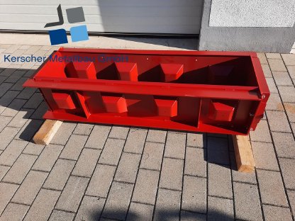 Schalung Betonblock, Legostein 160x40x40 Pulverbeschichtet