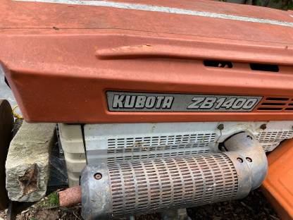 Kubota zb1400 mit Zubehör