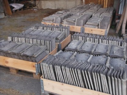 Bild 2:Dachplatten, S-Platten