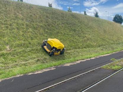 Bild 7:Mäharbeiten Mulcharbeiten Steilhangmulchen Böschungsmulchen