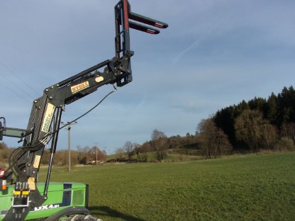 Stapler-Hubmast für Frontladeranbau oder 3-Punktanbau Kat 1/2