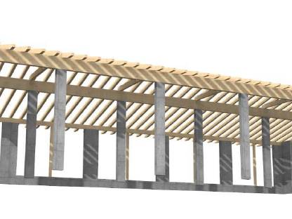 Bild 2:Lohnabbund, Holzbauzuschnitt