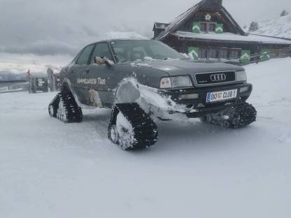 Audi 80 Quattro B4 2.0e Raupenfahrzeug