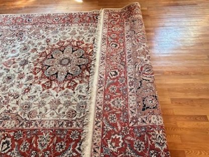 Bild 6:Handgeknüpfter Orientteppich, Perserteppich, chinesischer Teppich