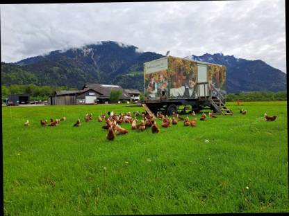 Hühnermobil Mobilstall