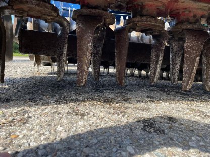 Bild 6:Vogel & Noot Kreiselegge und Nordstern Sämaschine 3 m