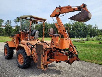Bild 3:Zettelmeyer 500 Radlader mit Heckbagger, Bj. 1978