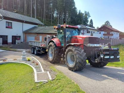 Bild 3:Biete Transportarbeiten mit Traktor Case Puma CVX 225