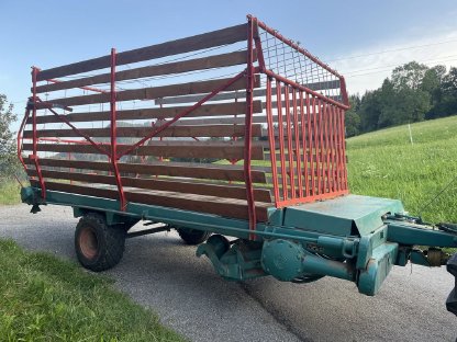 Steyr Hamster Junior Ladewagen