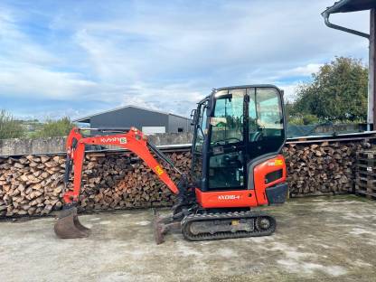 Minibagger Kubota KX016-4 MS01