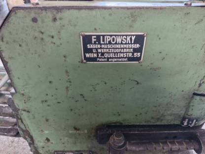 Bild 5:Walzapparat für Sägeblätter