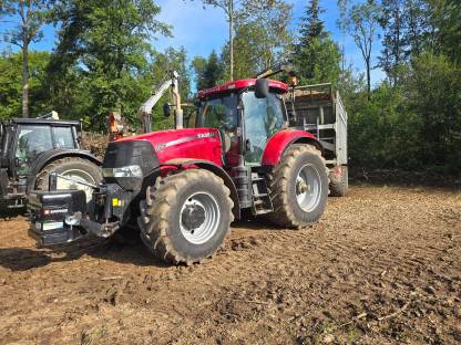 Bild 4:Biete Transportarbeiten mit Traktor Case Puma CVX 225