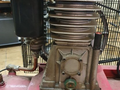 Bild 8:Kompressor ELMAG Meister 700, 200 l, 5,5 PS, 400 V