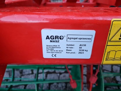 Bild 5:Agro-Masz Saatbettkombination AU 56, Bj. 2023, 5,60 m AB