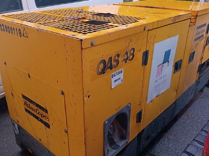 Atlas Copco QAS 48 Stromaggregat Notstromaggregat