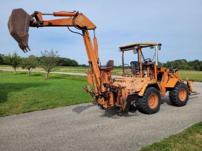 Bild 5:Zettelmeyer 500 Radlader mit Heckbagger, Bj. 1978