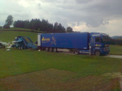 Bild 8:Maisballen pressen Göweil LT Master