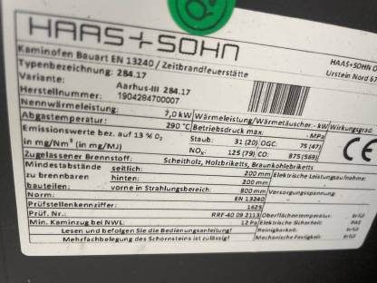 Bild 3:Kaminofen Haas und Sohn