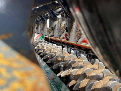 Bild 4:Vogel & Noot Kreiselegge und Nordstern Sämaschine 3 m